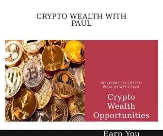 CRYptowealthwithpaul.com(Crypto Wealth) Screenshot