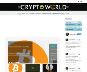 CRYptoworld.io(Cryptoworld Blog & News) Screenshot