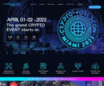 CRYptoWorldcon.com(CWC 2023) Screenshot