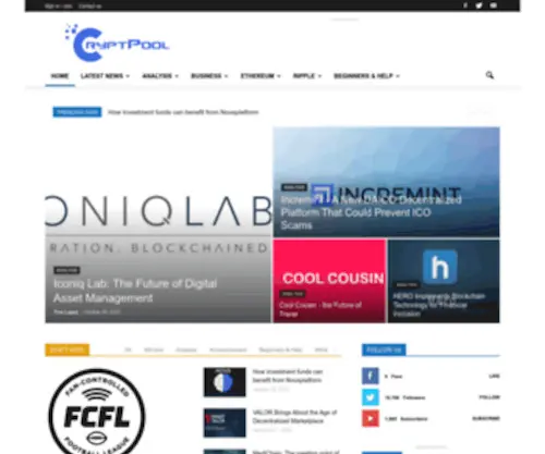 CRYPtpool.net(cryptpool) Screenshot
