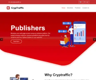 CRYPtraffic.de(Home) Screenshot