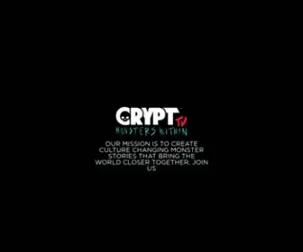 CRYPTTV.com(Crypt TV) Screenshot