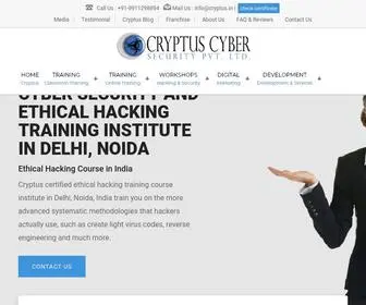 CRYptus.in(Ethical Hacking Course Institute in Delhi NCR) Screenshot