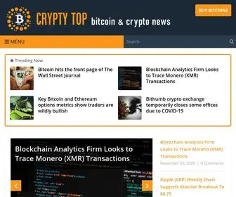 CRYPTY.top(Bitcoin Top News) Screenshot