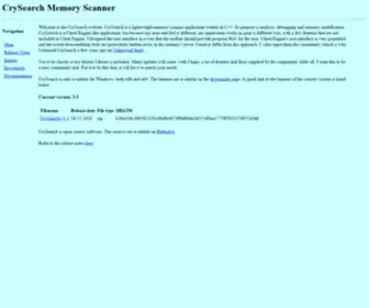 CRysearch.nl(CrySearch Memory Scanner) Screenshot