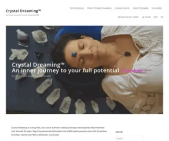 CRYstal-Dreaming.com(An inner journey to your full potential) Screenshot