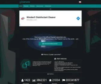 CRYstal-Launcher.net(Crystal Launcher) Screenshot