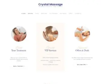 CRYstal-Massage.ae(Wahat al Noor massage spa center) Screenshot