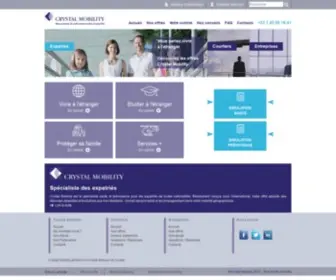 CRYstal-Mobility.com(Crystal Mobility) Screenshot