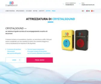 CRYstal-Sound.it(CRYSTALSOUND Un sistema di giro) Screenshot