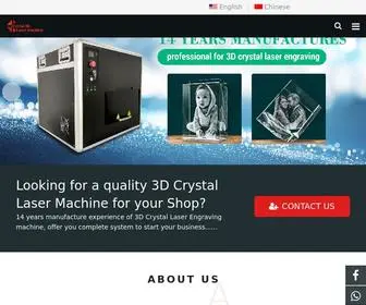 CRYstal3Dlaser.com(Wuhan Crystal 3D Laser Technology Co) Screenshot