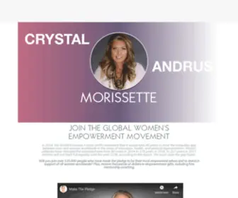 CRYstalandrus.com(Women's Empowerment Coach) Screenshot