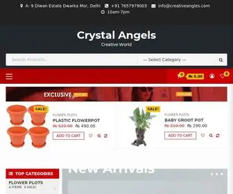 CRYstalangels.in(Creative World) Screenshot