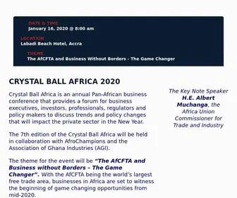 CRYstalballafrica.com(Crystal Ball Africa) Screenshot