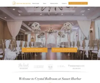 CRYstalballroomdaytona.com(Destination Wedding Venue) Screenshot