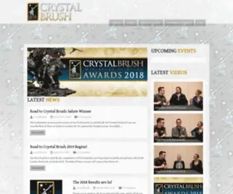 CRYstalbrush.com(Crystal Brush) Screenshot