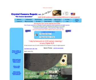 CRYstalcamera.com(Crystal Camera) Screenshot