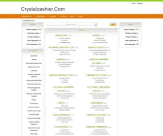 CRYstalcashier.com(Crystalcashier) Screenshot