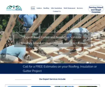 CRYstalcleanroof.com(Roofing Gutters Insulation) Screenshot