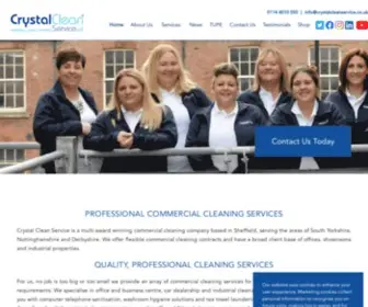 CRYstalcleanservice.co.uk(Crystal Clean Service) Screenshot
