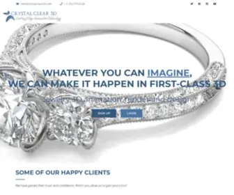 CRYstalclear3D.com(Crystal Clear 3D index) Screenshot