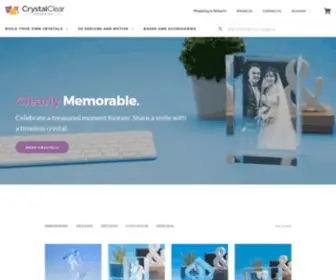 CRYstalclearmemories.com(Crystal Clear Memories) Screenshot