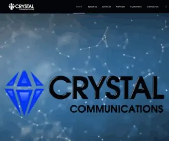 CRYstalcommunications.net(Crystal Communications) Screenshot