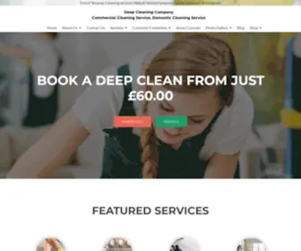 CRYstaldeepcleaning.co.uk(Professional Domestic Cleaning services) Screenshot