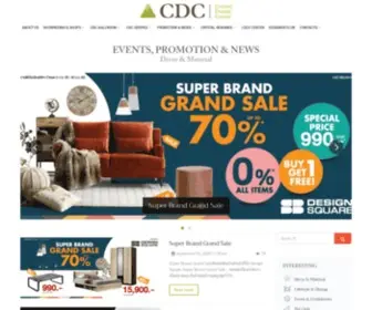 CRYstaldesigncenter.com(เฟอร์นิเจอร์) Screenshot