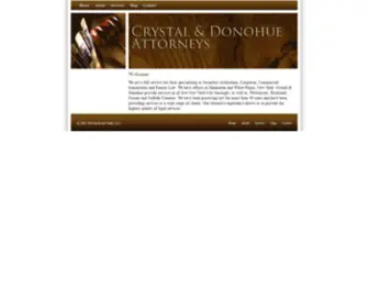 CRYstaldonohue.com(Family Lawyers) Screenshot