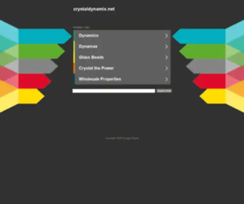 CRYstaldynamix.net(Crystaldynamix) Screenshot