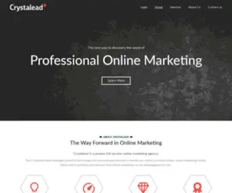 CRYstalead.com(See relevant content for) Screenshot