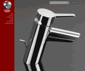 CRYstalfaucets.com(Crystal Sanitary Fittings) Screenshot
