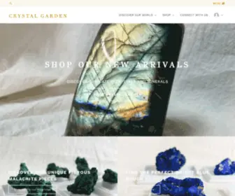 CRYstalgardenWorld.com(Crystal Garden) Screenshot