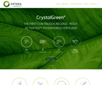 CRYstalgreen.com(Crystal Green®) Screenshot