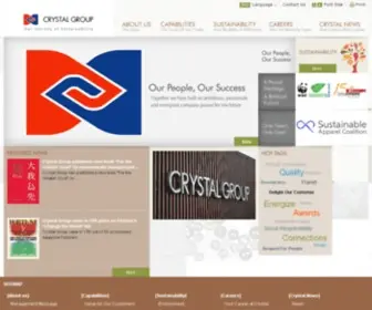 CRYstalgroup.com(Crystal International Group Limited) Screenshot