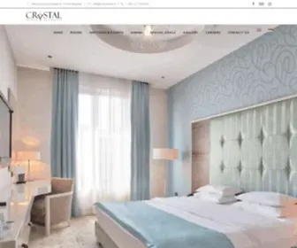 CRYstalhotel-Belgrade.rs(Luxury Hotel) Screenshot