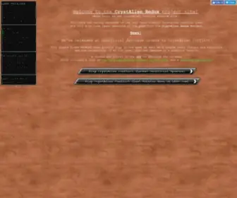 CRYstalien-Redux.com(CrystAlien Redux Project) Screenshot