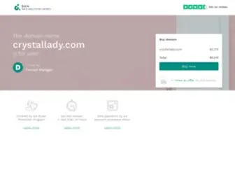 CRYstallady.com(This domain may be for sale) Screenshot