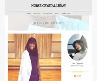 CRYstallenay.com(Crystal Lenay) Screenshot