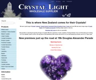 CRYstallight.co.nz(Crystal Light) Screenshot