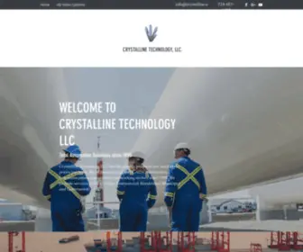 CRYstalline.us(Crystalline Technology) Screenshot