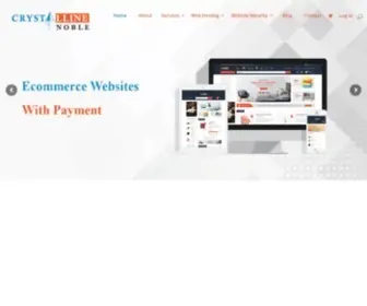 CRYstallinenoble.com(Web Hosting) Screenshot