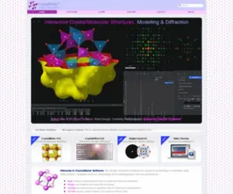 CRYstalmaker.com(CrystalMaker Software Ltd) Screenshot