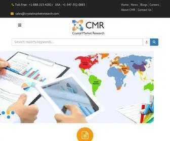 CRYstalmarketresearch.com(Crystal Market Research) Screenshot