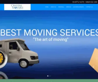 CRYstalmovers.com.au(We are one of the best Packers and Movers in Melbourne. Our aim) Screenshot