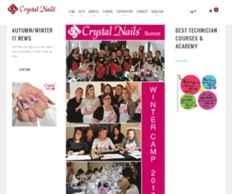 CRYstalnails.ch(Crystal Nails Switzerland) Screenshot