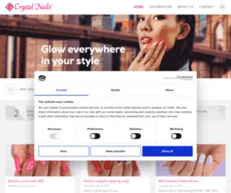 CRYstalnails.com(Crystal Nails) Screenshot