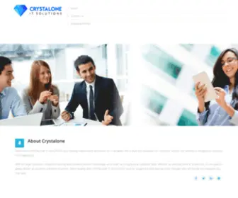 CRYstaloneit.com(CRYSTALONE IT SOLUTIONS) Screenshot