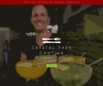 CRYstalparkcantina.com(Crystal Park Cantina) Screenshot